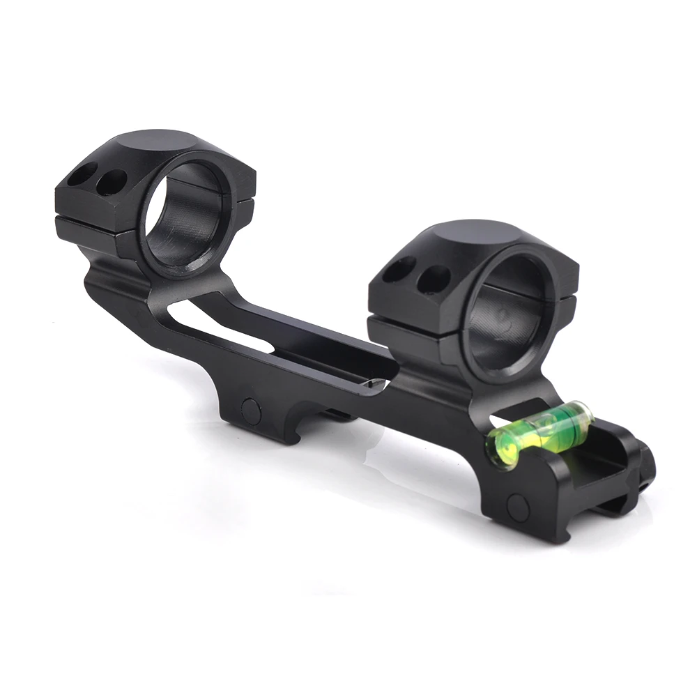 New Tactical Alluminium Alloy 30 mm Rings with Bubble Level fit Scope Picatinny Rail Mount Gun Accessory for Hunting | Спорт и