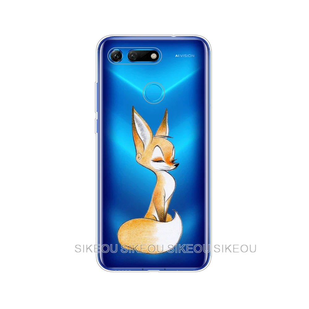34650 Чехол для huawei Honor View 20 V20, чехол из ТПУ, мягкий силиконовый чехол для Honor V20, чехол с мультяшным животным - Цвет: 34650