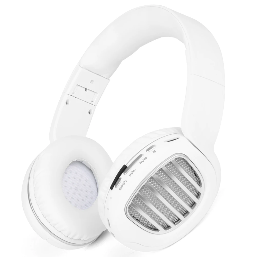 TOPROAD Bluetooth Беспроводная стереогарнитура Складные Наушники Накладные наушники с микрофоном Поддержка TF FM радио AUX in