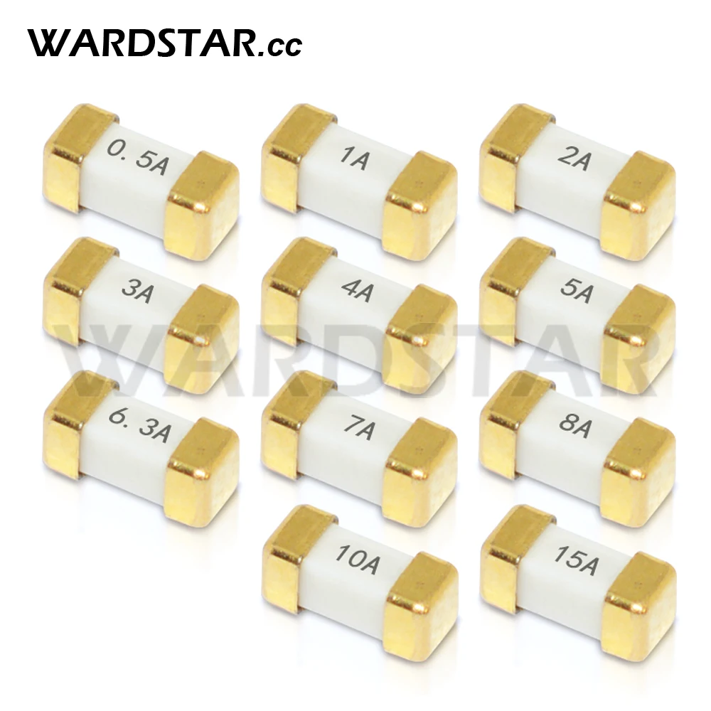 10 шт. 1808 SMD предохранители одноразовые 0451 Ма а 1A 2A 3A 4A 5A 6.3A 7A 8A 10A 15A|Перемычки| |