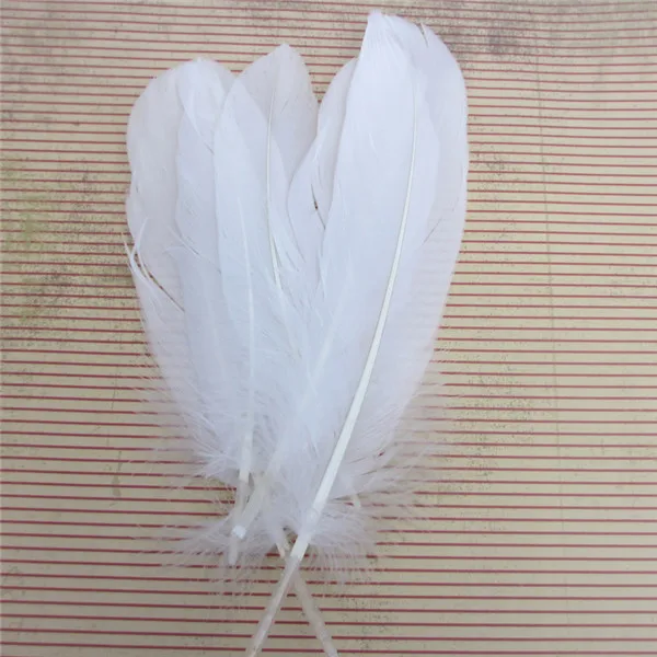 C5 White 6pcs Lucia crafts! 15-22 см крылья ангела перо Свадебные вечерние украшения для дома перья H0501 - Цвет: C5 White 6pcs