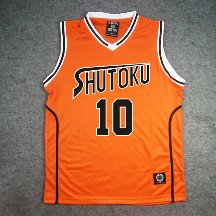 Аниме KUROKO'S Баскетбол Kuroko No Basuke Косплей Shutoku школа #10 Takao Kazunari гостевой
