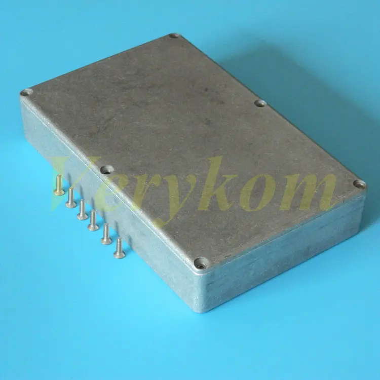 Hammond гитарные эффекты 1590DD литая алюминиевая коробка топает педаль эффектов Корпус для гитары 188x119x37,5 мм DIY