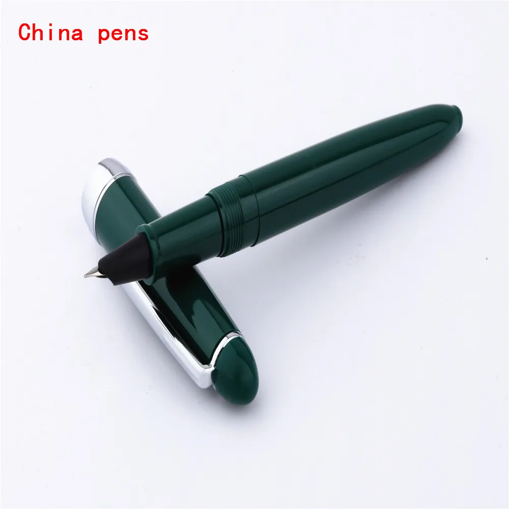 24 цвета, роскошное качество, Jinhao 992, спираль, интерфейс, Круглый, Офисная авторучка, новая, для школьников, студентов, офисные, канцелярские, чернильные ручки - Цвет: Green fine