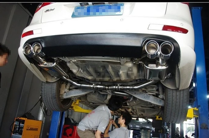 VW R36 дорожные средства ухода за кожей KIT 2PCS/комплект Углеродное Волокно сплиттер