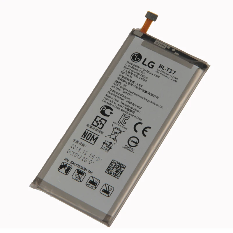 Оригинальный Q Stylo 4 Телефон Батарея для LG Q710 Q710MS Q710CS LM BL T37|Аккумуляторы мобильных