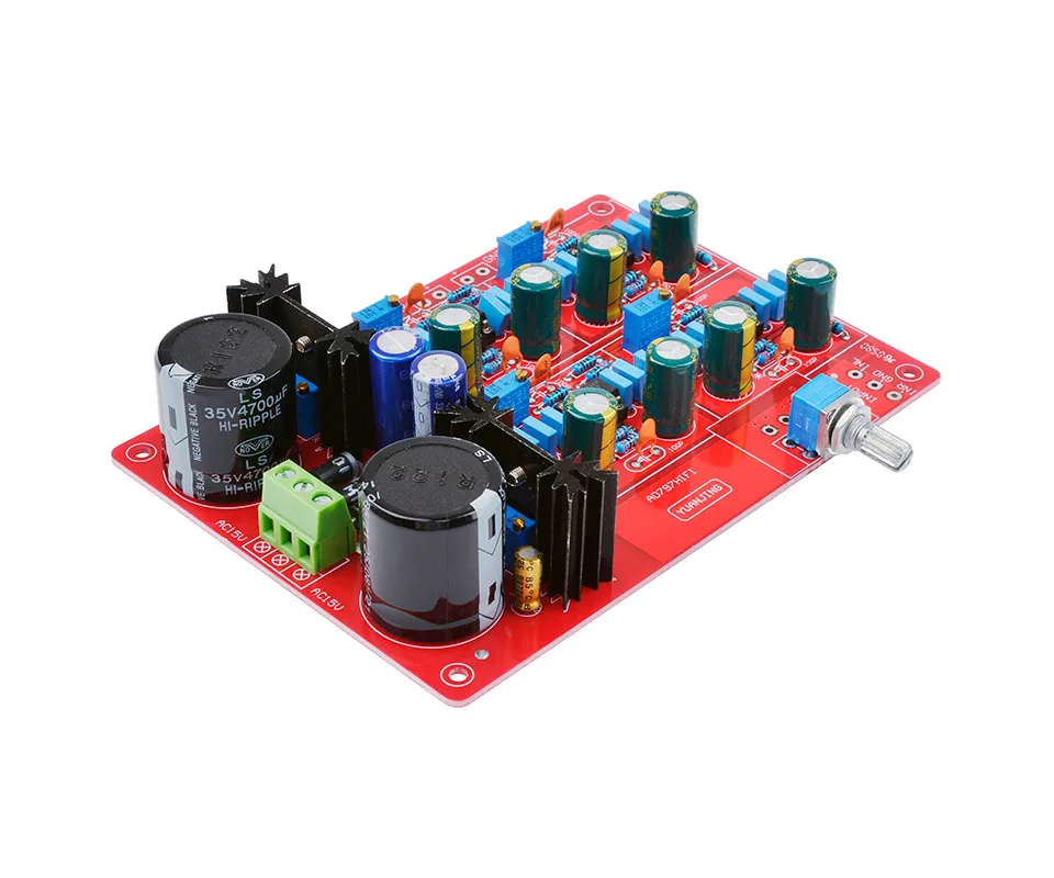 AIYIMA NE5534 усилитель предусилитель доска HIFI Fever предусилитель тон регулятор громкости DIY для домашнего кинотеатра звуковая система