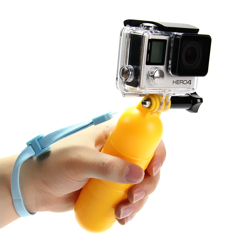 Аксессуар SnowHu для Gopro желтая водная плавающая рукоятка ручка поплавок Hero 9 8 7 6 5 Yi 4K
