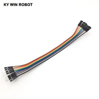 dupont line 10pcs 20cm 2 54mm 1p 1p pin female to male color breadboard cable jump wire jumper for arduino