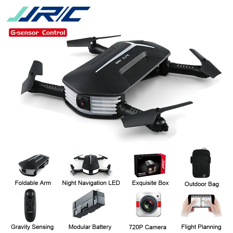 JJRC H37 Mini Baby Elfie Selfie 720P WIFI FPV w/режим удержания высоты без головы g сенсор RC Дрон