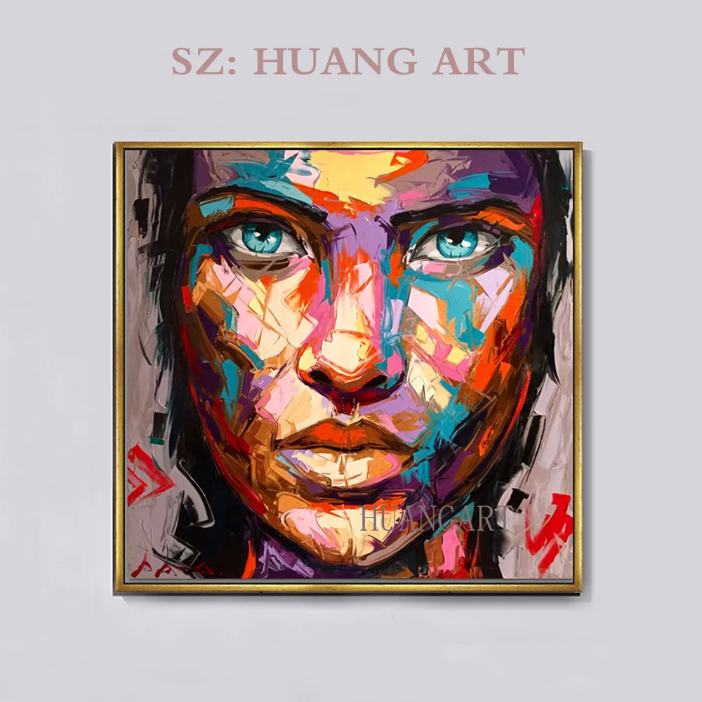 Художественное настенное украшение Nielly Francoise картина маслом портретная