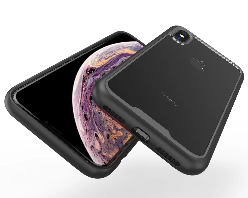 Для iPhone 11 XS чехол для MAX XR Гибридный противоударный защитный 11X7 6 6S 8 Plus Прозрачная