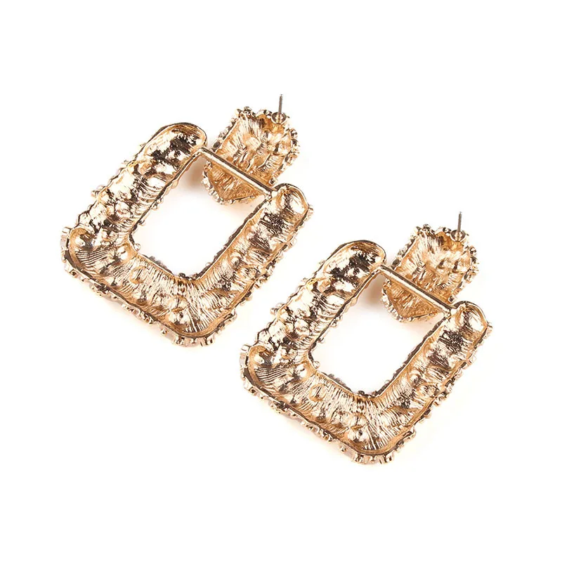 Большие женские серьги DiLiCa трендовые эффектные Висячие ювелирные украшения из