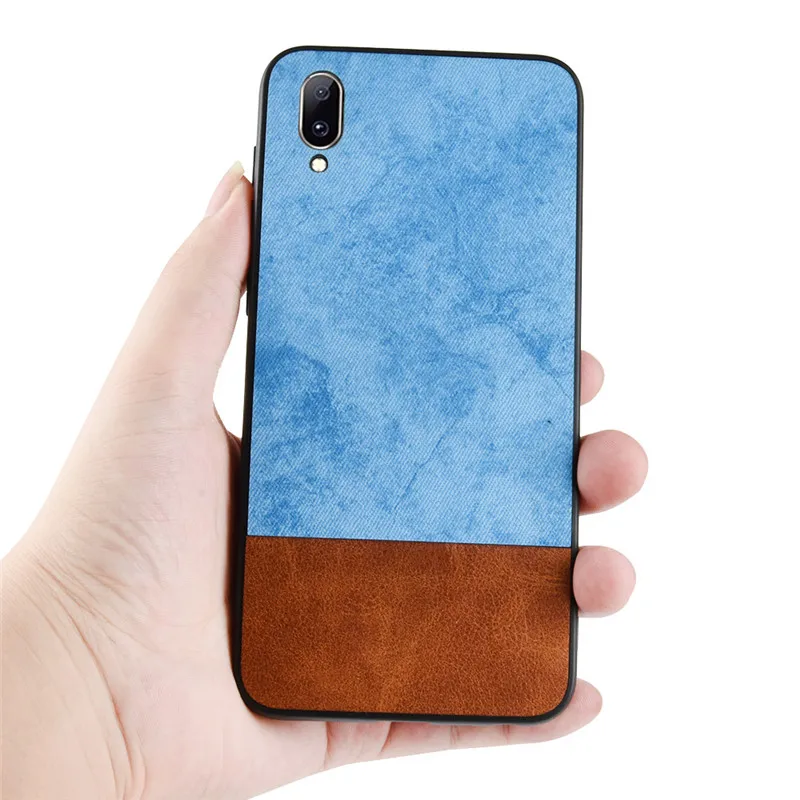 Чехол для Vivo Y97 чехол мягкий силиконовый роскошный из искусственной кожи