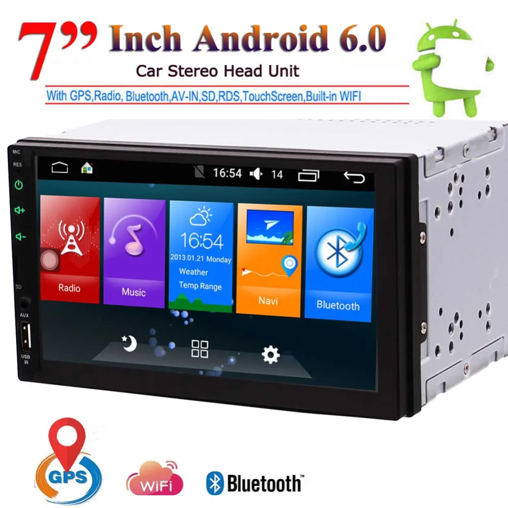 EinCar Android 6 0 система Marshmallow двойной 2 Din в тире автомобильный стерео радио плеер gps