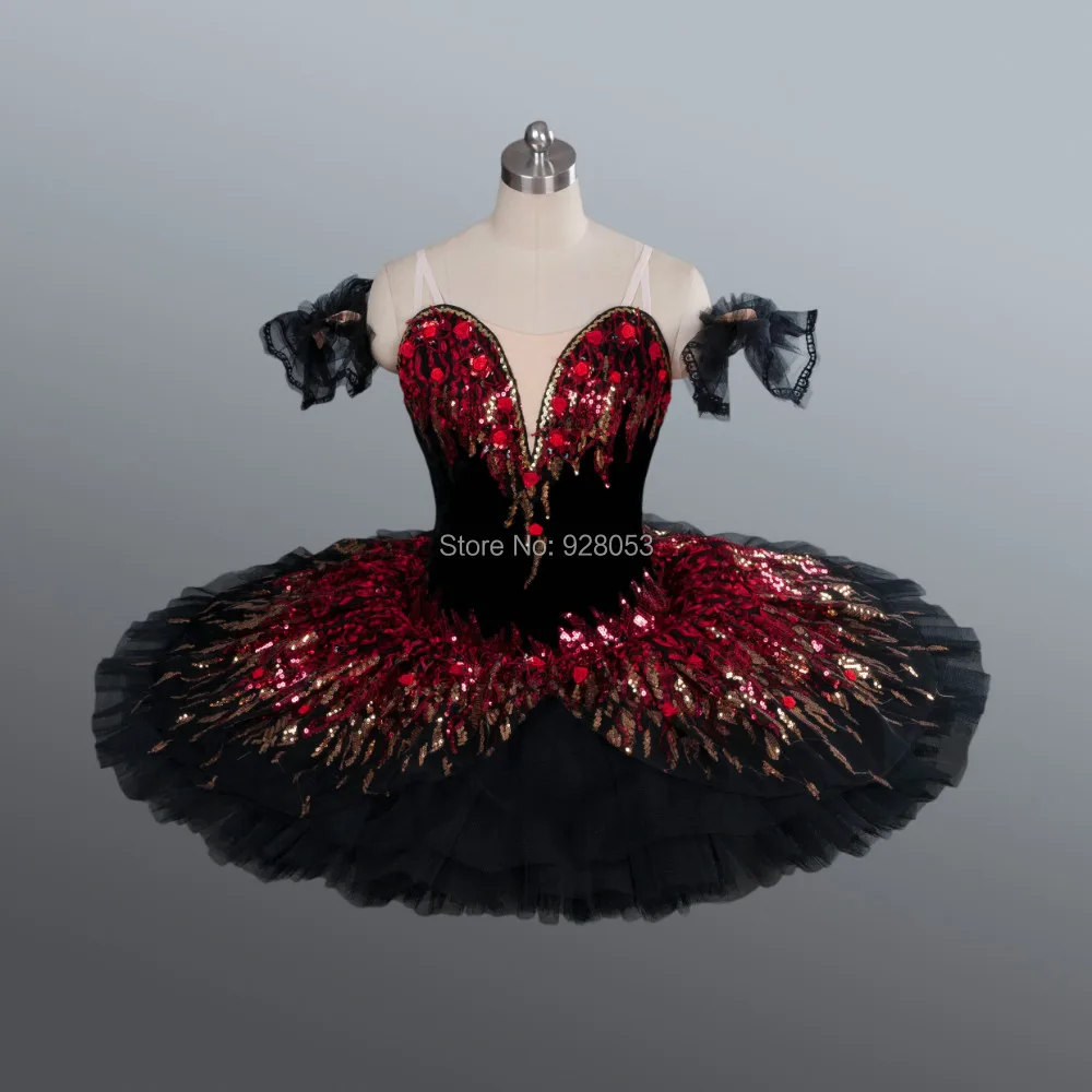 Юбка пачка черная в виде лебедя для взрослых|ballet tutu costumes|professional ballet tutuballet |