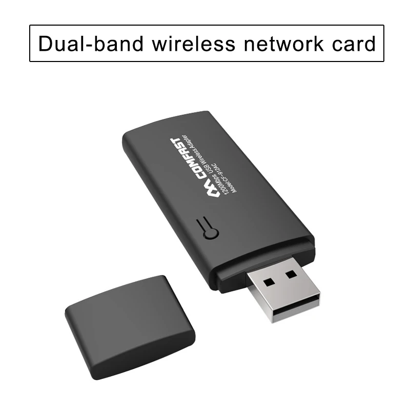 

USB3.0 Wireless WiFi Adapter Dual Band 2.4G/5G USB WiFi Network Card for Windows MacOS QJY99