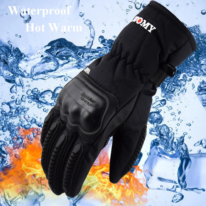 Бренд Suomy сенсорный экран водонепроницаемые перчатки для байкеров guantes moto invierno moto rbike перчатки luvas сохраняющие тепло