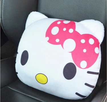 Hello Kitty Фирменная Новинка Мода модные украшения милые картонные плюшевая игрушка-машинка интерьерные аксессуары для подушек(1 шт./компл - Название цвета: Hello Kitty