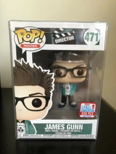 NYCC эксклюзивный LE 500 официальный Funko поп-дизайнер-James Gunn Виниловая фигурка Коллекционная модель игрушки с оригинальной коробкой