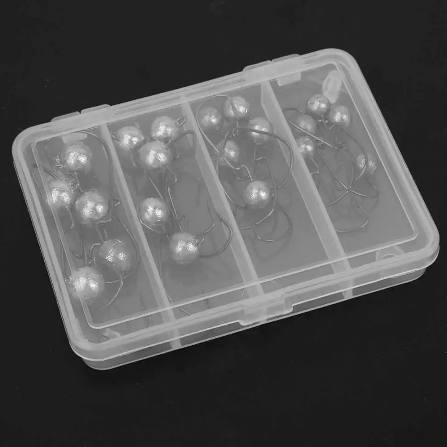 20 шт./кор. металлический рыболовный крючок прочный Сверхлегкий Карп Рыбалка Lead Jig