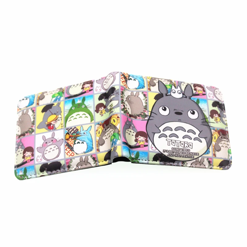 Kawaii totoro кошелек кошельки в клетку кошелек в виде лягушки милые животные держатель для карт сухой материи деньги карман Голые Медведи детские кошельки