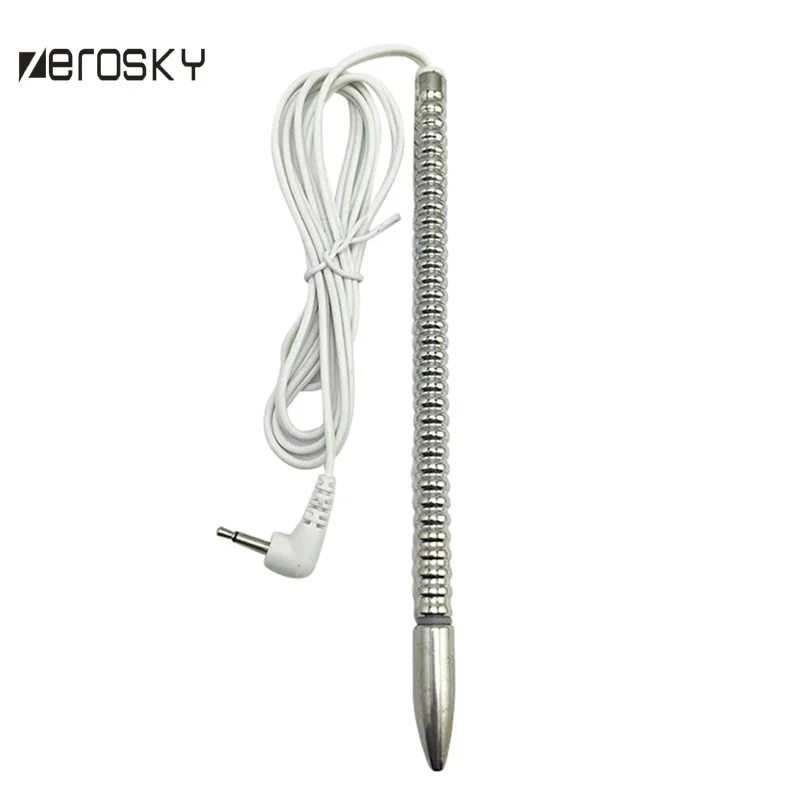 Zerosky Stainless Steel Penis Plug Urethra Stimulation Urethral Sound Dilators Vibrator Sex Toys For Men Sounding Rod | Красота и
