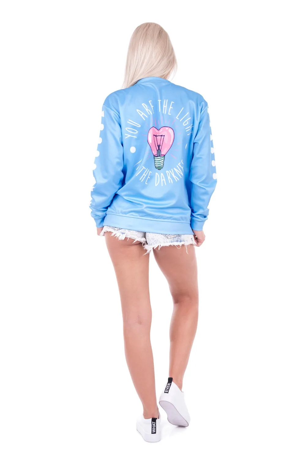 3D THE LIGHT IN DARKNESS Print Women Sweatshirts Autumn Winter Long Sleeve Hoodies Pullover O-Neck Mujer Sudaderas | Женская одежда