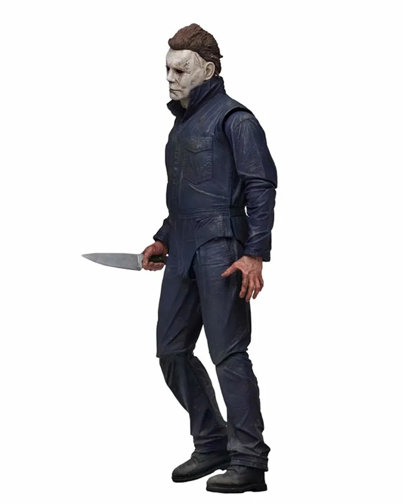NECA Хэллоуин конечная Майкл Майерс фигурки суставов подвижные модели игрушки 18 см