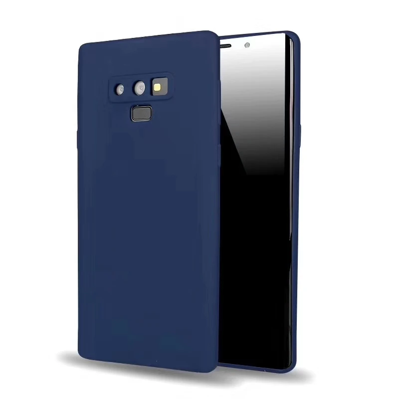 

For Samsung Galaxy Note 9 Candy Matte Macaron Colorful Soft Silicone Case Soft TPU Smart Cell Phone Back Cover Skin Fundas Coque
