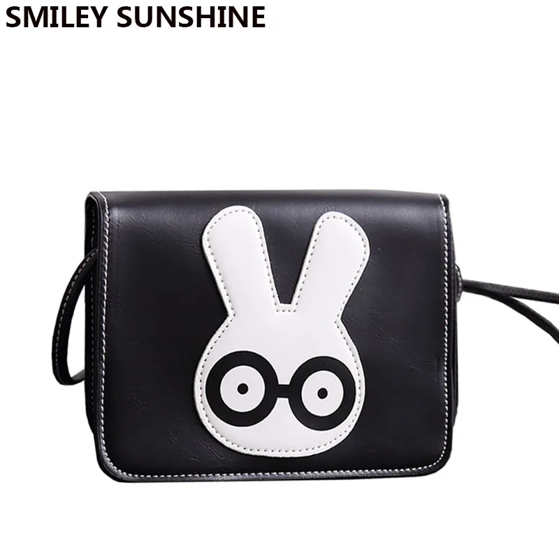 SMILEY SUNSHINE милые маленькие женские сумки-мессенджеры дневной клатч kawaii rabbit phone