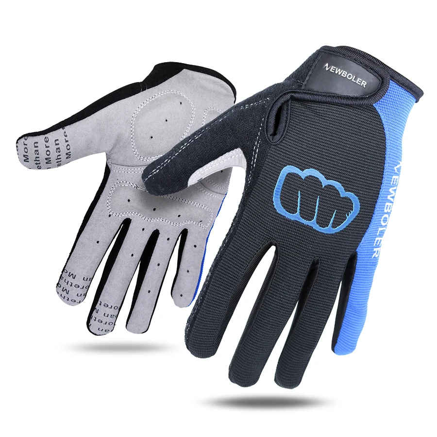2018 newboler Перчатки Для Мужчин Спортивные Полный Finger Нескользящие гель площадку
