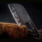 Кухонный нож XYj из высокоуглеродистой стали, китайский Мясник ручной работы