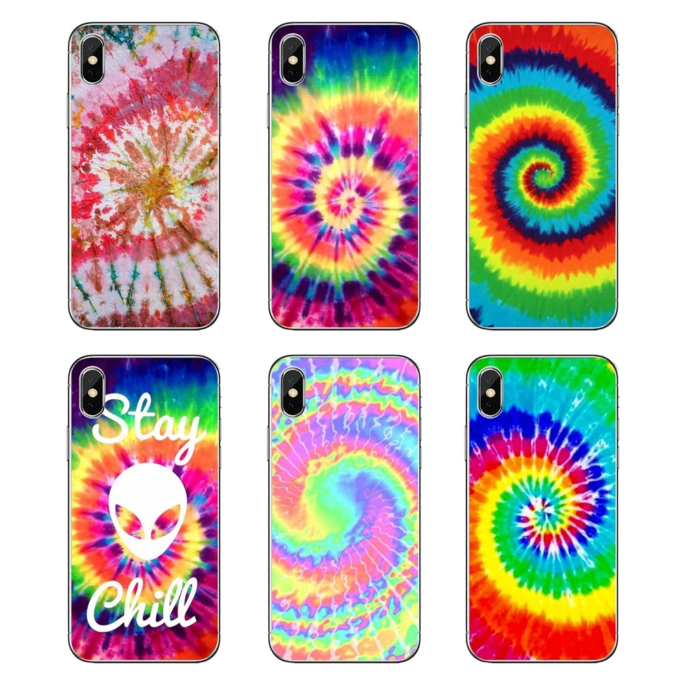 Художественный постер Tye Dye Tie-dye хиппи монахи кожаный чехол из ТПУ для Huawei P20 Lite Nova
