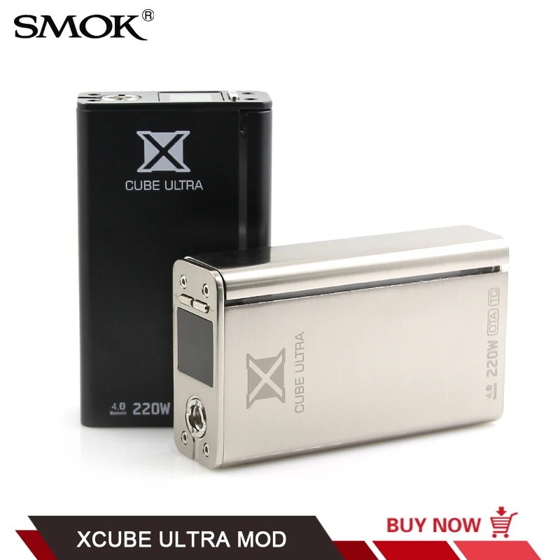 Из 2 предметов SMOK XCube Ultra 220 Вт Mod 18650 Батарея с X3 чип Temp Управление электронная