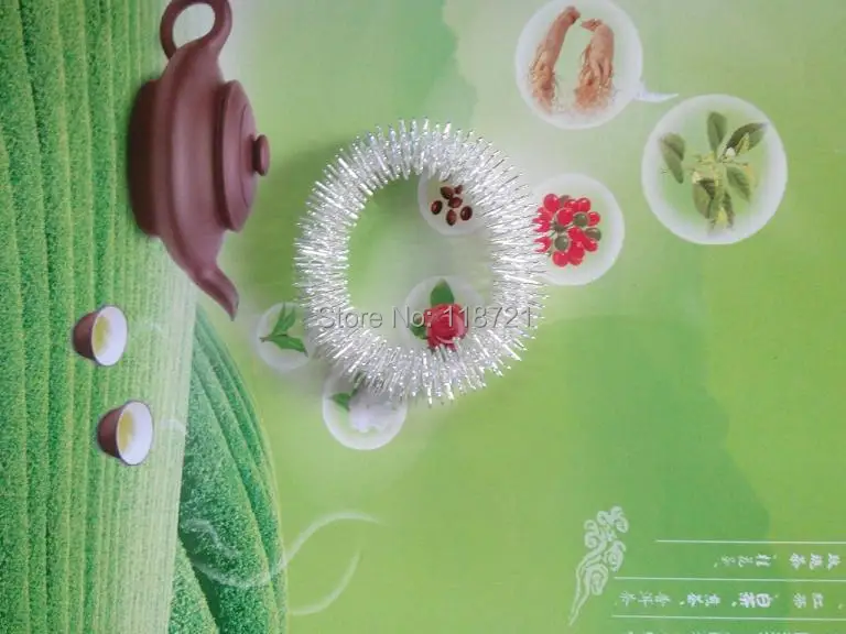 Супер распродажа 10 шт./лот массажер запястье Кольцо Иглоукалывание кольцо массаж руки Relax|acupuncture ring|massage