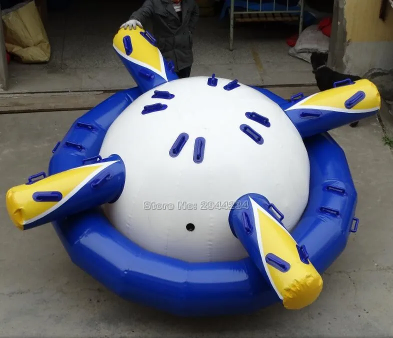 2017 на заказ надувной заводской saturn аквапарк лодка НЛО надувная игра для водных