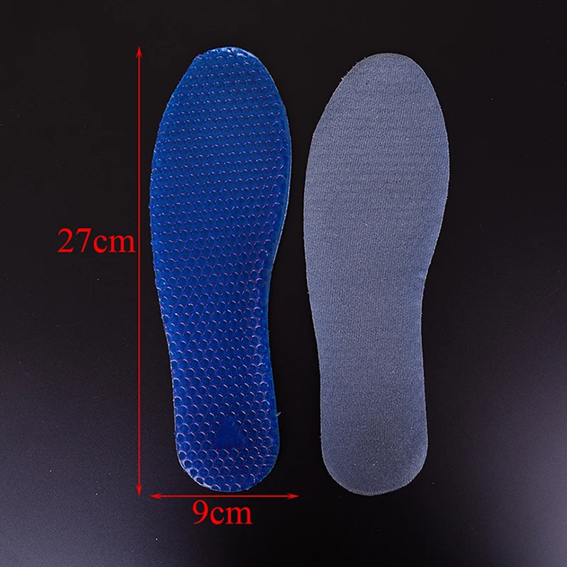 1pair High Quality Gel Insoles Silicone Massaging Sport Shoe Pads Orthotic Arch Foot Care Pad | Обувь