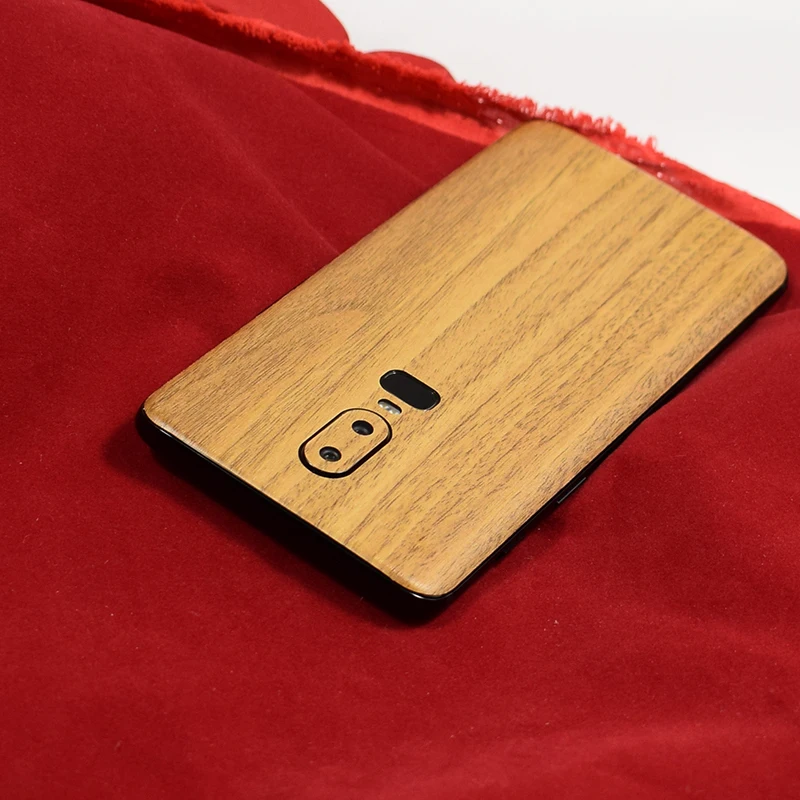 Для 1 + 6 6T деревянная Защитная пленка для Oneplus задней панели телефона наклейка