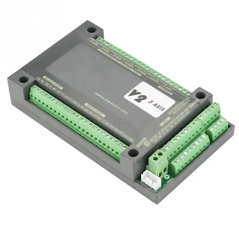 200 кГц NVUM USB Mach3 карта управления движением плата контроллера ЧПУ (3/4
