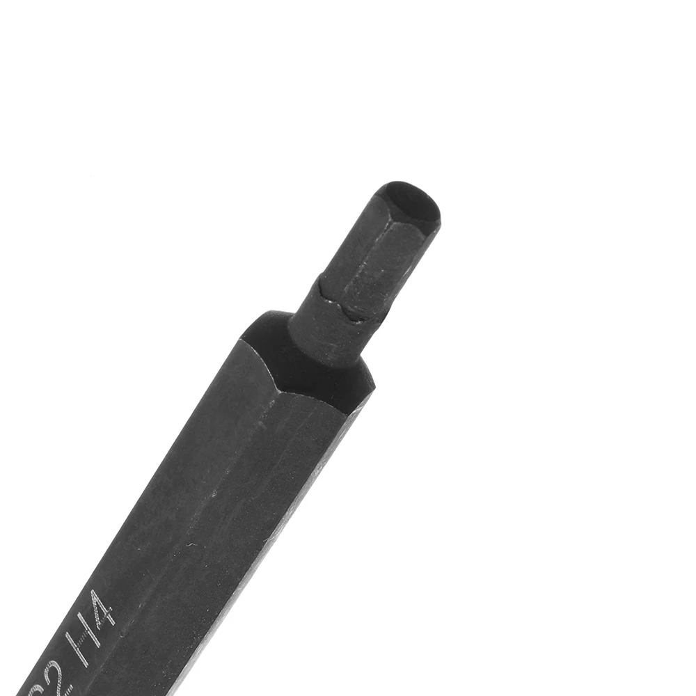 

BROPPE 3pcs H4 H5 H6 Hexagon Impact Screwdriver Bits 8mm Hex Shank 80mm Hexagon Screwdriver Bits Set S2 Hand Tools