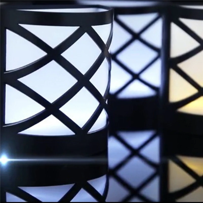 Светодиодный светильник на солнечной батарее 6 лампочек водонепроницаемый IP55