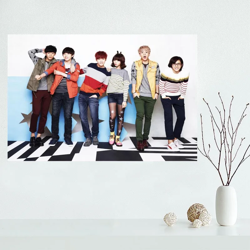 Постер Kpop B1A4 на заказ настенный художественный декоративный плакат для гостиной