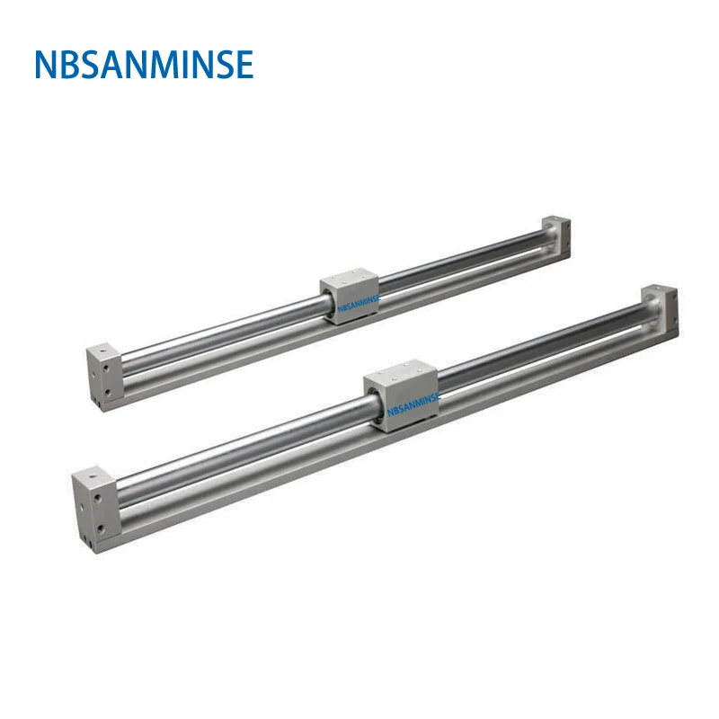 

CY3R 25mm Magnetically Coupled Rodless SMC Type Pneumatic Compress Air Cylinder Directly Mount Type NBSANMINSE