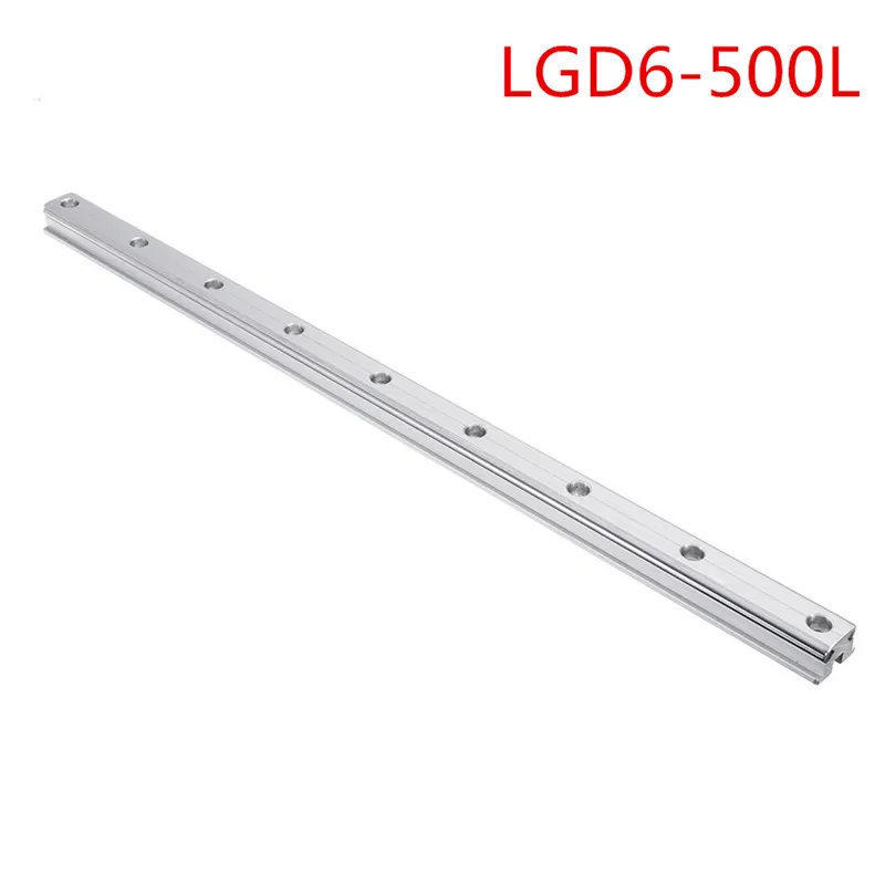 1 шт. внешняя двухосевая LGD6-500L линейная направляющая с LGB6-60L 4UU LGB6-100L 4UU слайд-блок для промышленного станка с ЧПУ