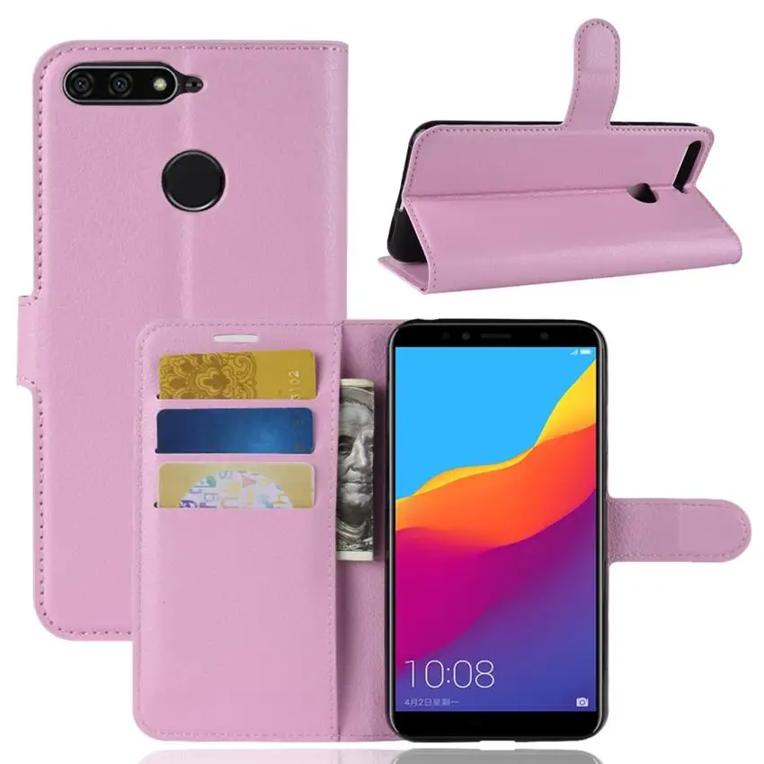Роскошный кожаный чехол для huawei Honor 7A Pro, чехол, откидная задняя крышка, чехол для телефона, для huawei Honor 7 A Pro, AUM-L29, чехол, Fundas