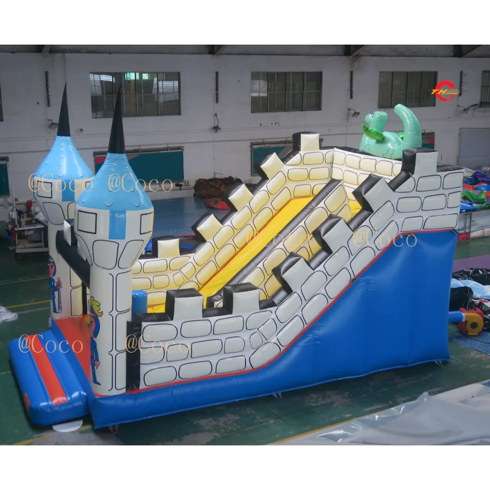 Бесплатная доставка в морской порт! Надувная горка высотой 7 5x4x5 м надувной