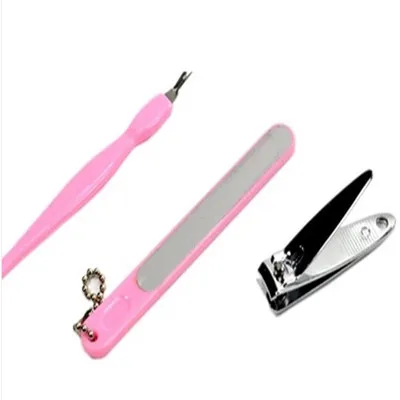 Маникюр инструмент три в одном маникюрные ножницы для ногтей вниз костюм