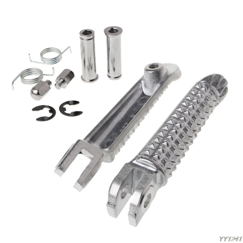 1 пара мотоциклетные алюминиевые передние педали для ног YAMAHA YZF R1 R6 R6S1998 2012 2003 2008
