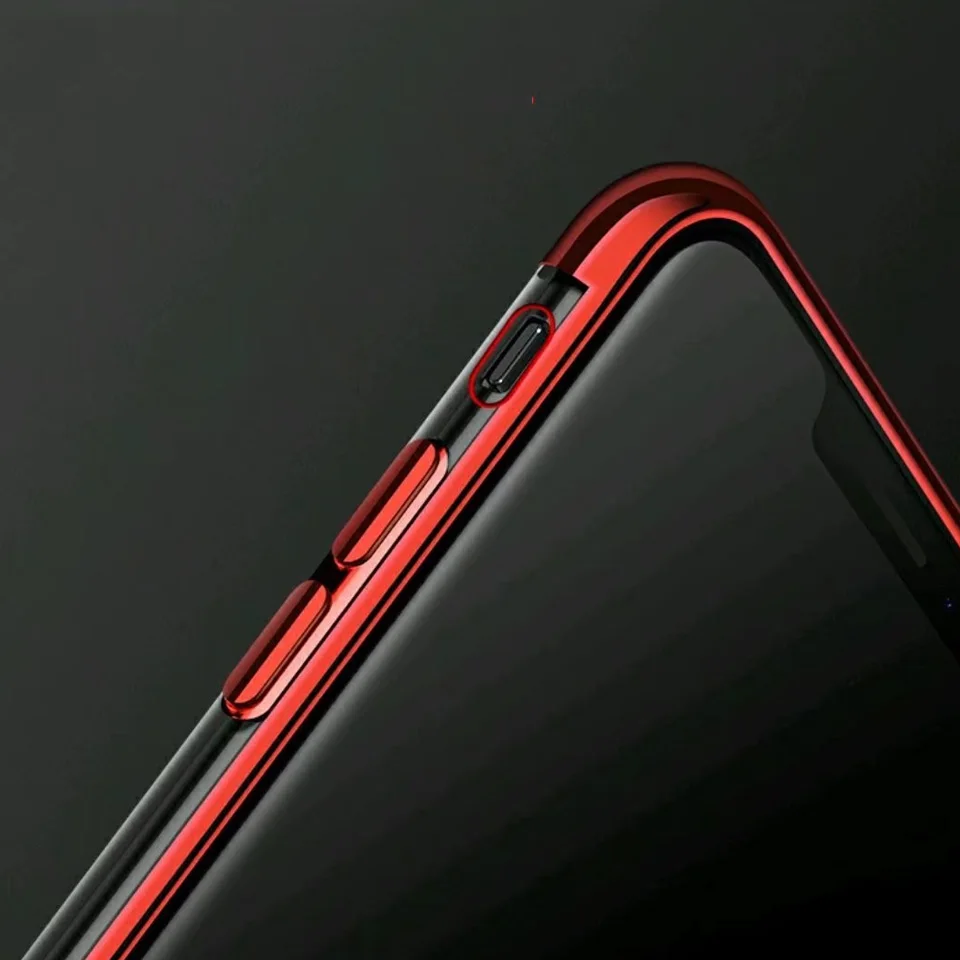 Блестящий чехол-бампер для iphone XS MAX XR X 8 Plus 7 6 6s SE 5 5S чехлы телефонов силиконовый